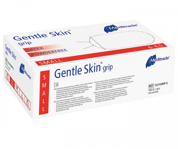 Meditrade Gentle Skin Grip Latex-Handschuh