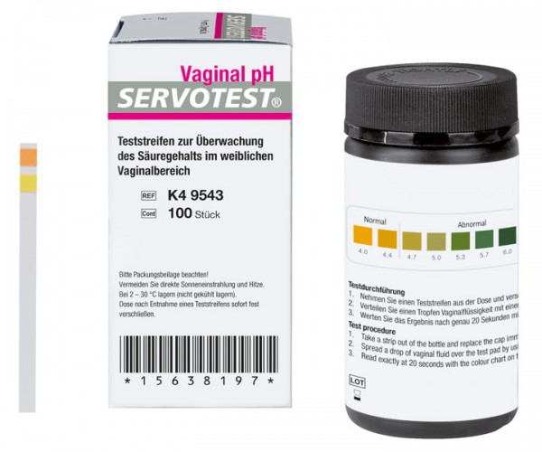 SERVOTEST® pH-Indikatorstreifen