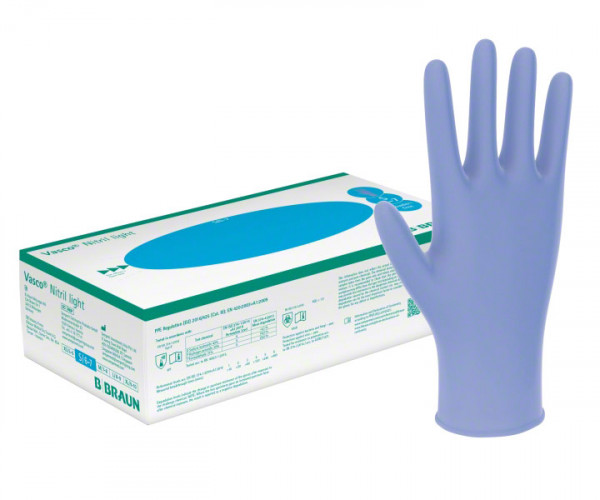 B. Braun Vasco® Nitril light blau